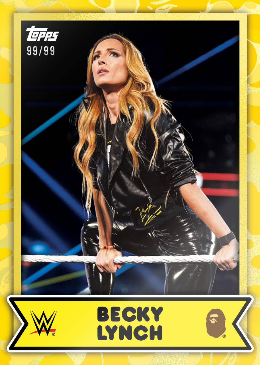 BAPE X WWE Blind Box Trading Cards