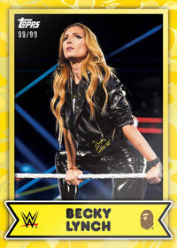 BAPE X WWE Blind Box Trading Cards