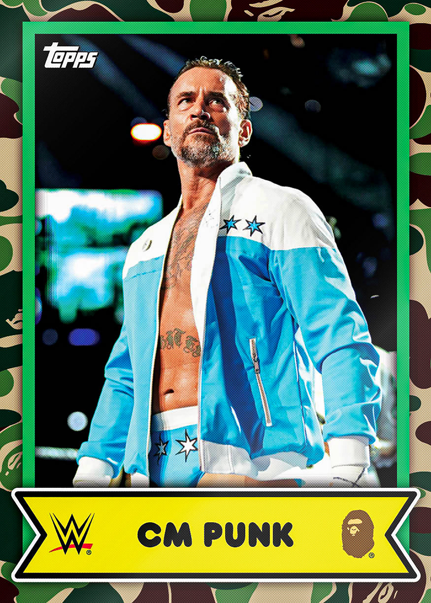 BAPE X WWE Blind Box Trading Cards