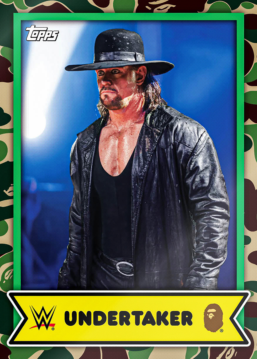 BAPE X WWE Blind Box Trading Cards