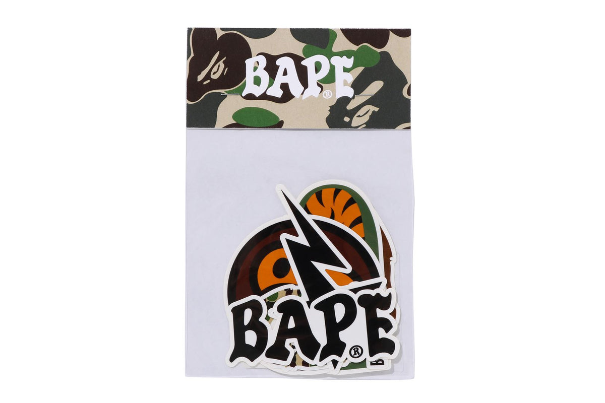 ABC CAMO BAPE STICKER SET