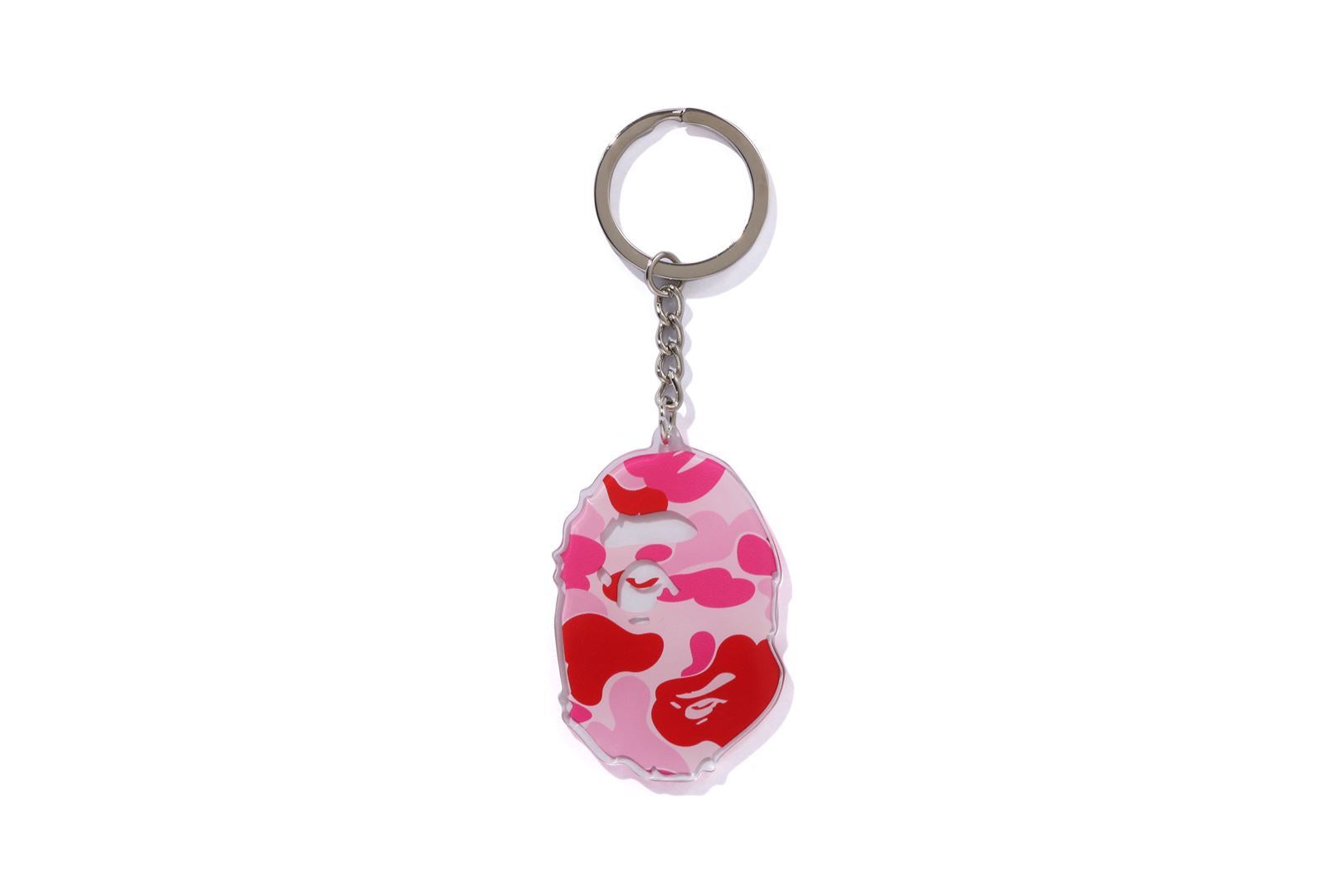 A BATHING APE® Abc Camo Ape Head Acrylic Keychain | Bape official