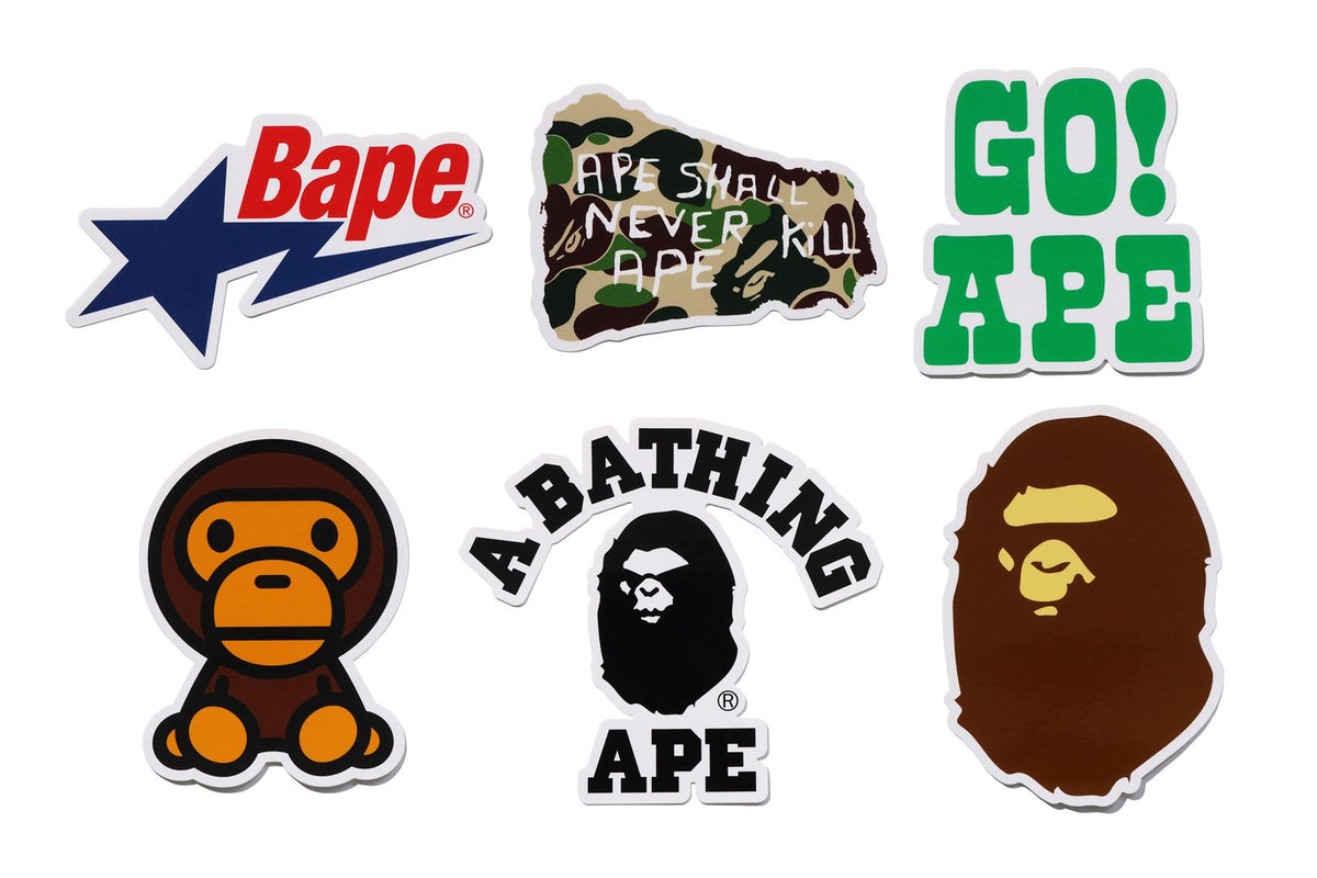 BAPE STICKER SET