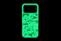 SOLID CAMO GLOW IN THE DARK COLLEGE IPHONE 18 PRO MAX CASE