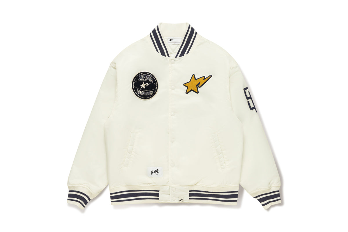 BAPE X STADIUM GOODS VARSITY JACKET