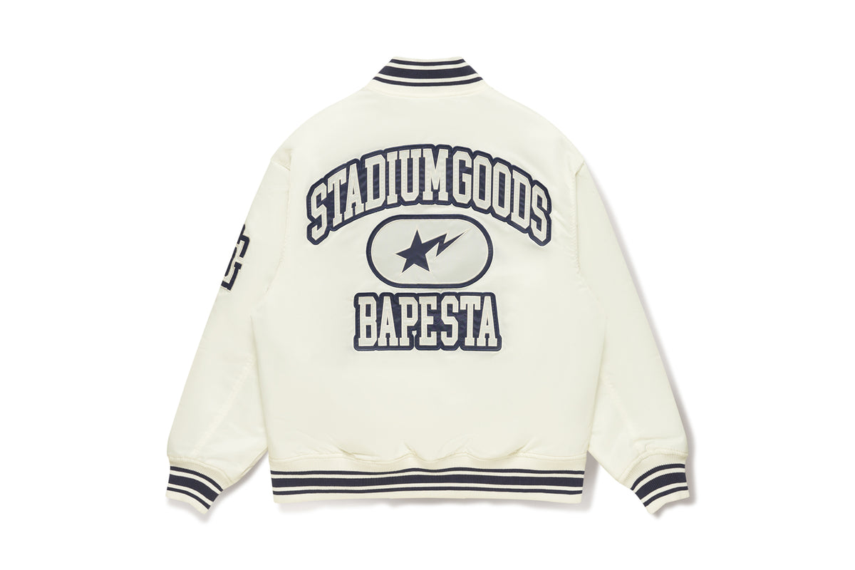 BAPE X STADIUM GOODS VARSITY JACKET