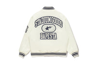 BAPE X STADIUM GOODS VARSITY JACKET