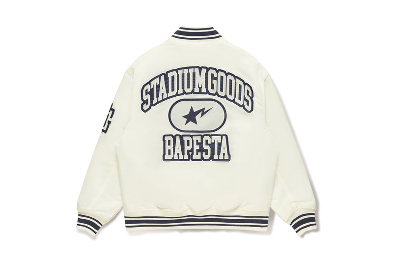 BAPE X STADIUM GOODS VARSITY JACKET