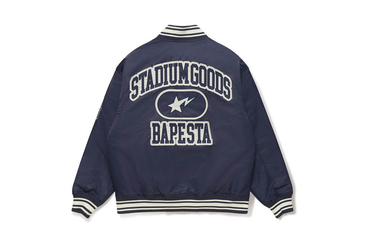 BAPE X STADIUM GOODS VARSITY JACKET