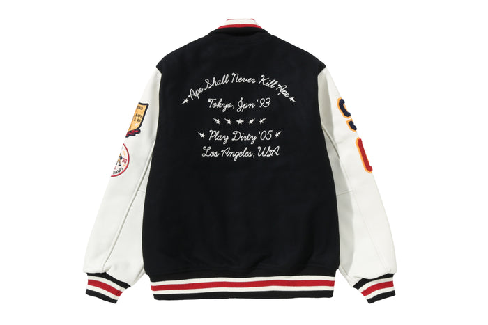 BAPE X UNDFTD VARSITY JACKET