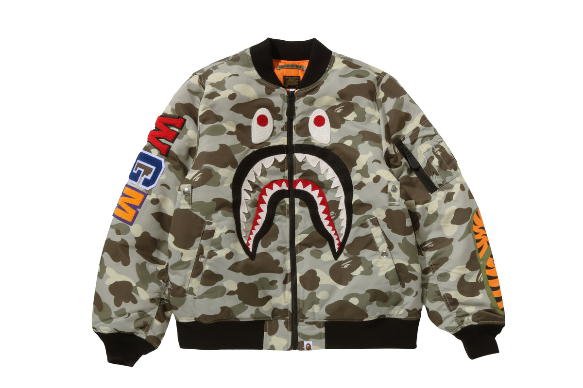 COLOR CAMO SHARK MA-1 #2