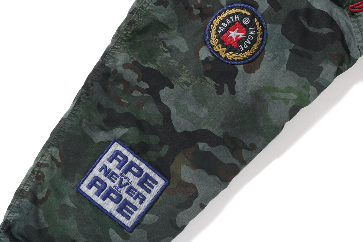 HYBRID CAMO MULTI BADGE PADDED MA-1 M