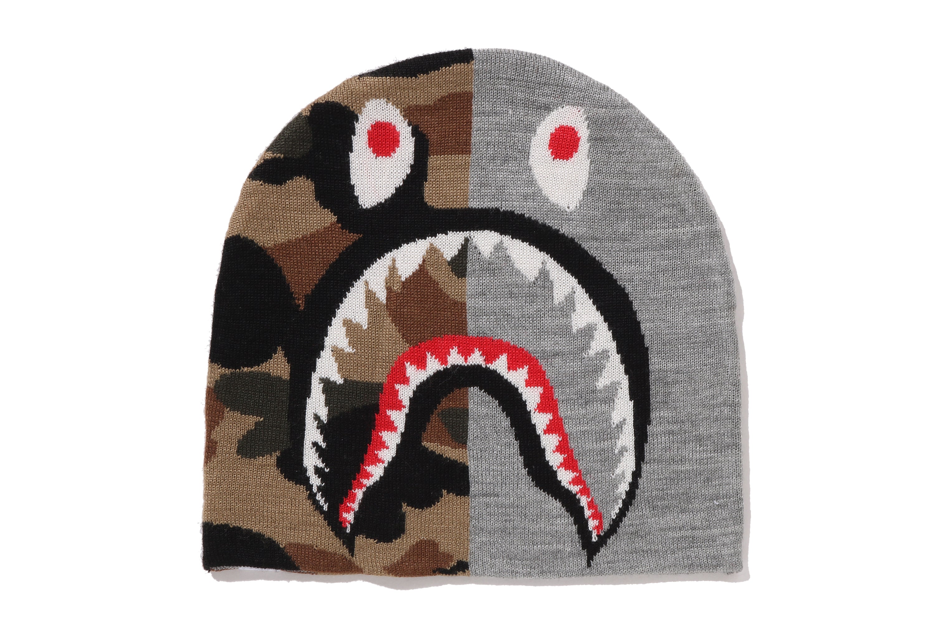 帽子 bape CAMO SHARK KNIT CAP A BATHING APE® 1st Camo Shark Knit Cap | Bape official website