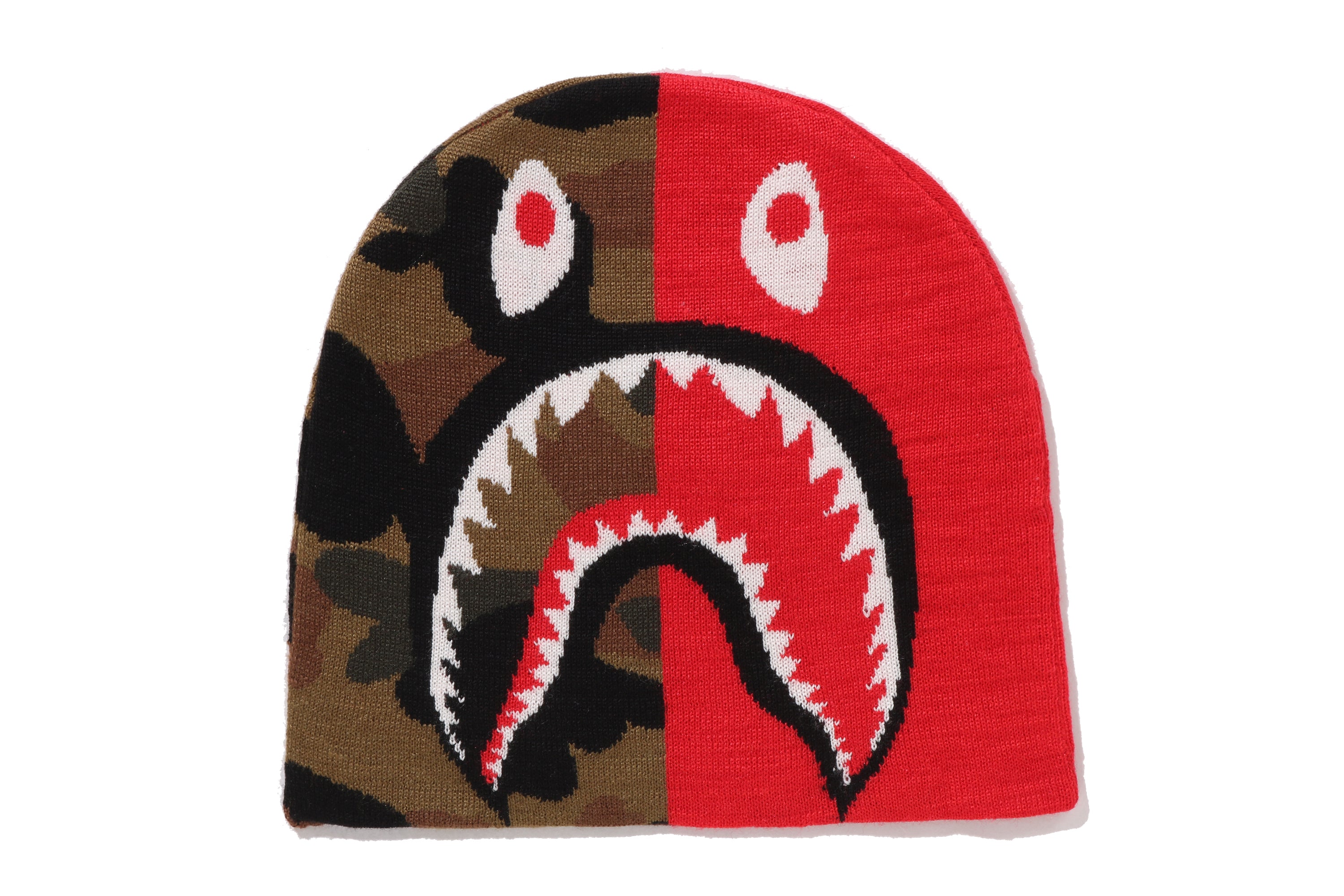 帽子 bape CAMO SHARK KNIT CAP A BATHING APE® 1st Camo Shark Knit Cap | Bape official website