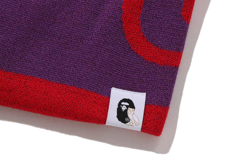 BAPE X OVO JACQUARD OVO STA LOGO BEANIE