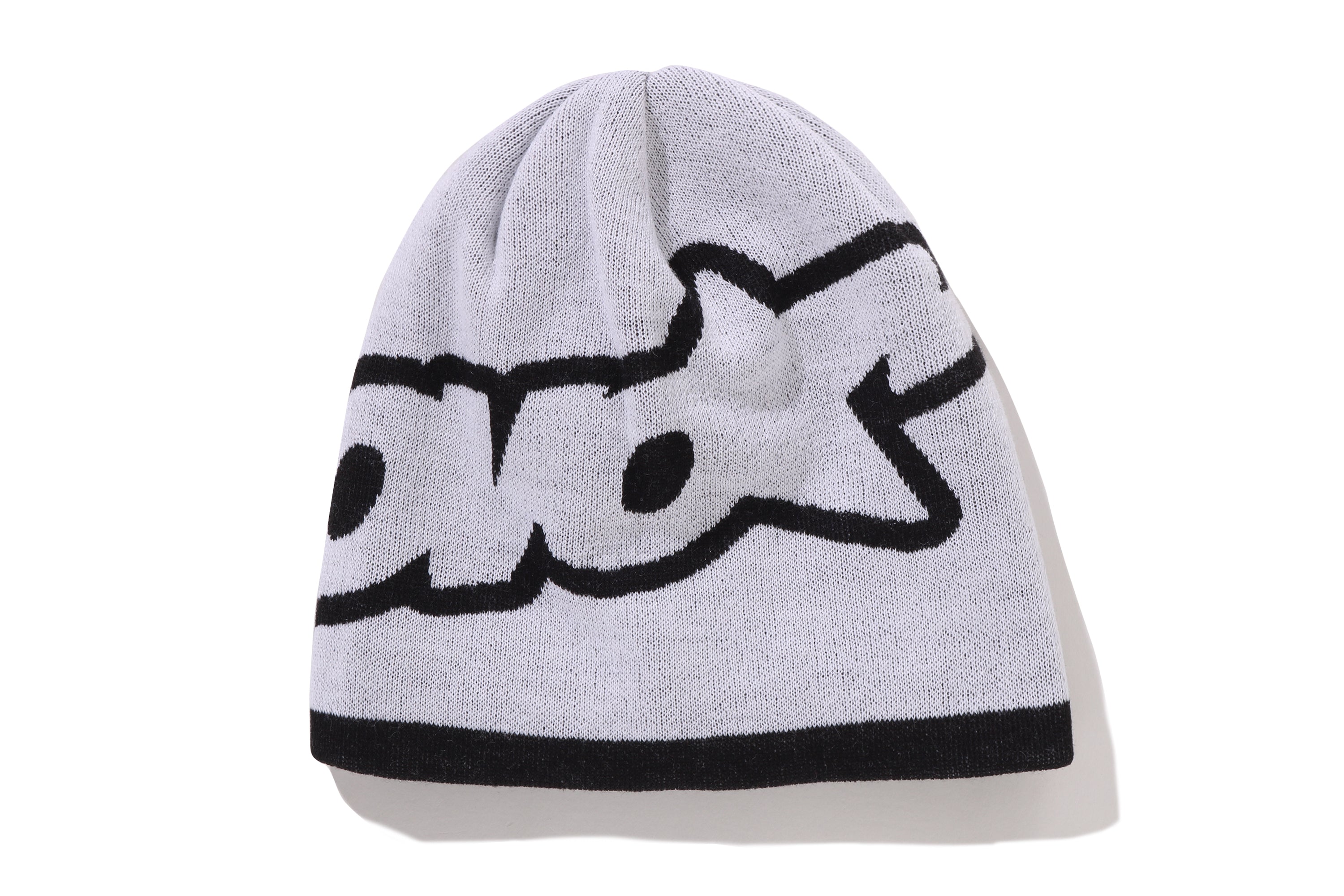 A BATHING APE® BAPE X OVO Jacquard Ovo STA Logo Beanie | Bape