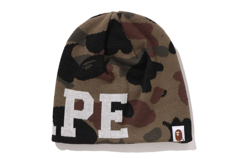 1ST CAMO KNIT CAP