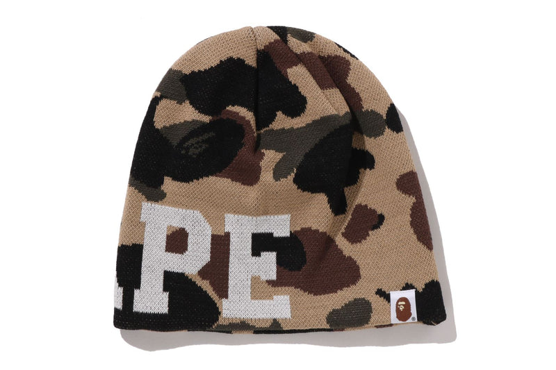 1ST CAMO KNIT CAP