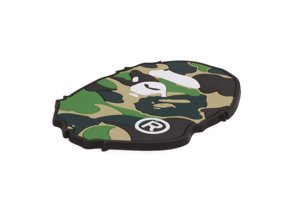 ABC CAMO APE HEAD RUBBER COASTER