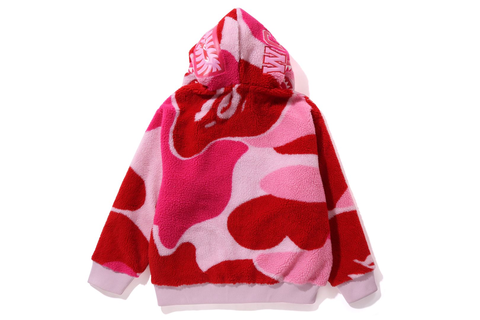 MEGA ABC CAMO SHARK BOA HOODIE JACKET