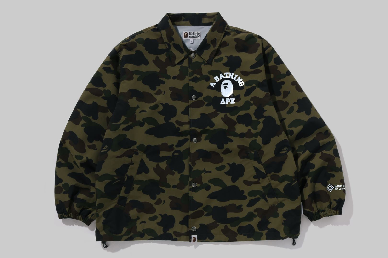 K*y様 A BATHING APE GORE WINDSTOPPER ジャケッ A BATHING APE Men's GORE-TEX WIND STOPPER 1ST CAMO RELAXED