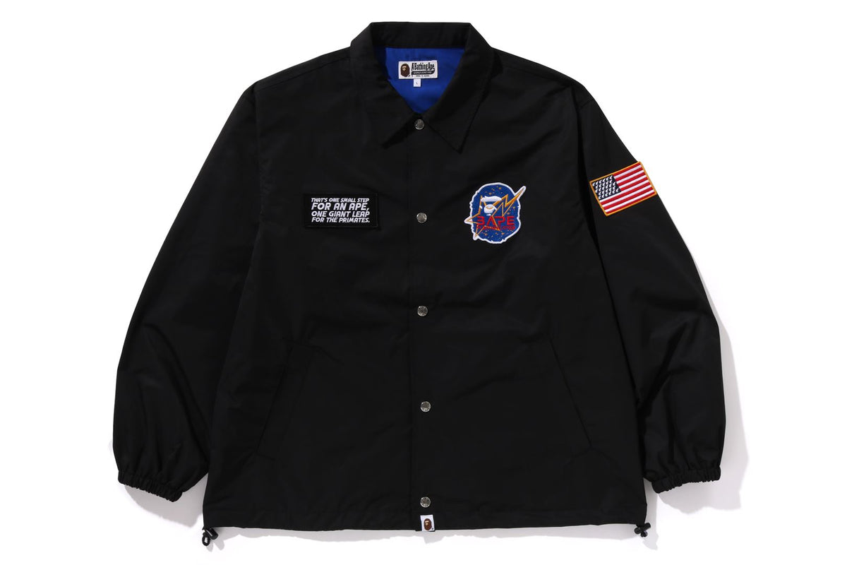 SPACE APE RELAXED FIT COACH JACKET