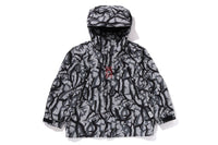 BAPE X NBHD CAMO LONG SLEEVE SNOWBOARD JACKET MENS