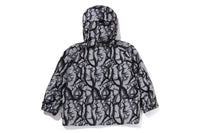 BAPE X NBHD CAMO LONG SLEEVE SNOWBOARD JACKET MENS
