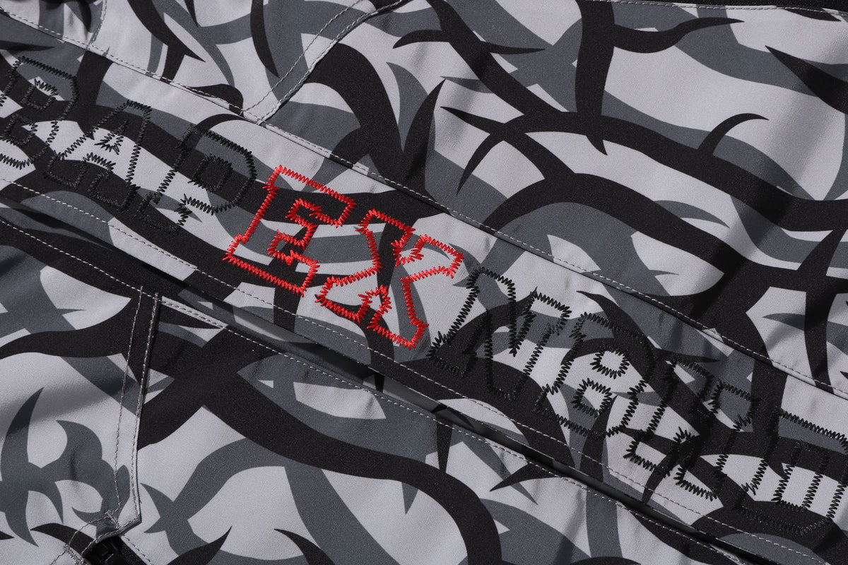 BAPE X NBHD CAMO LONG SLEEVE SNOWBOARD JACKET MENS