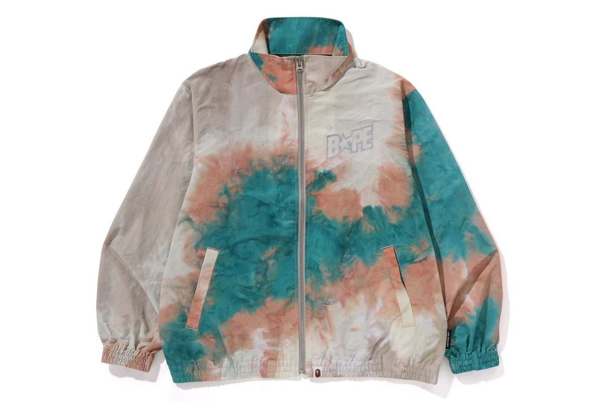 TIE DYE TRACK JACKET