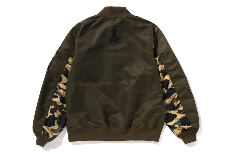 1ST CAMO BOMBER JACKET