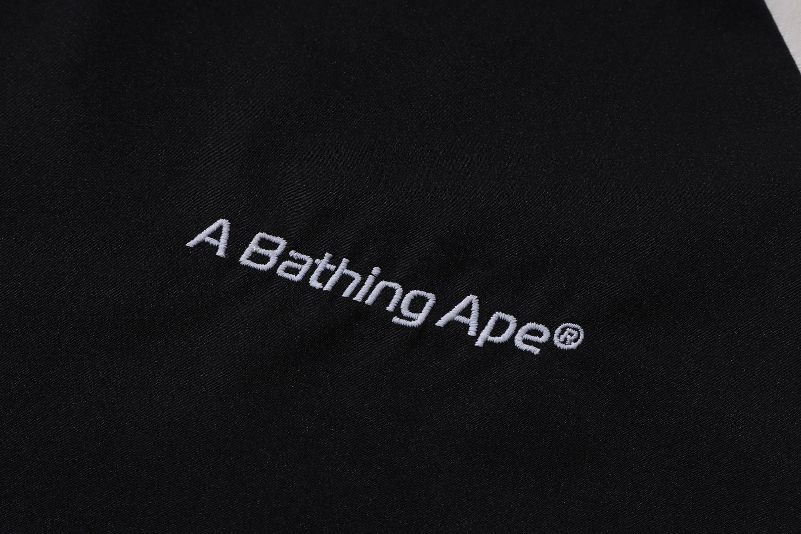 トップス A BATHING APE logo track jacket S A BATHING APE® Bathing Ape Logo Nylon Track Jacket | Bape official