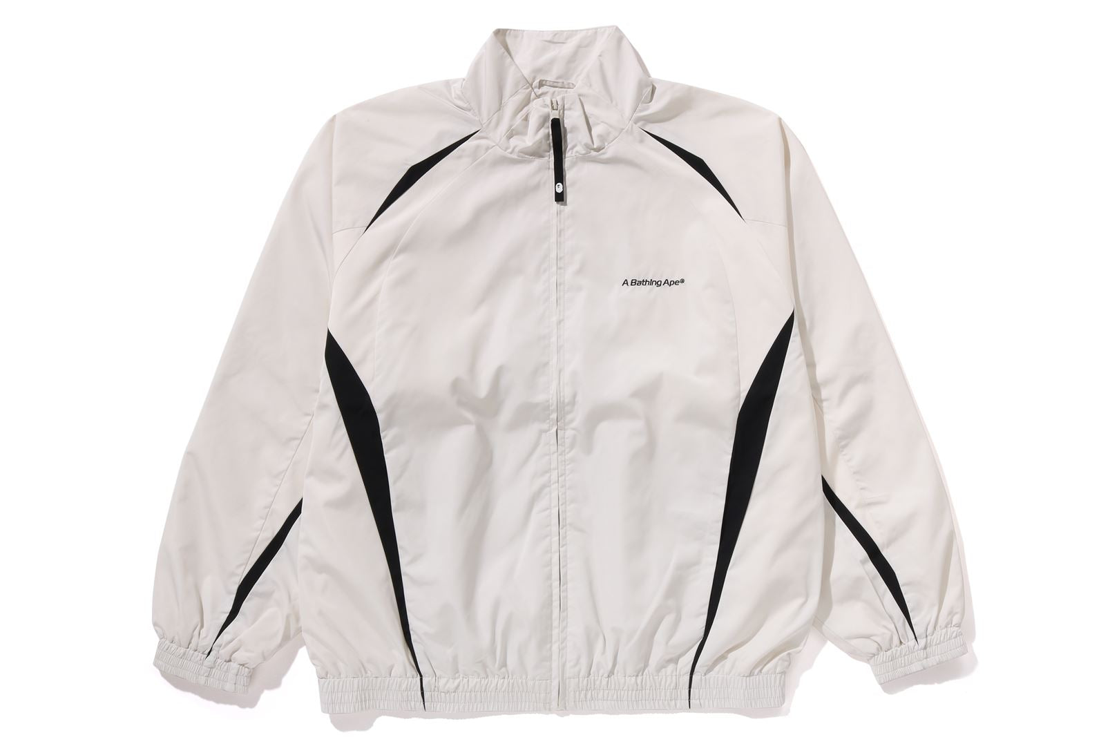 A BATHING APE® Bathing Ape Logo Nylon Track Jacket | Bape official