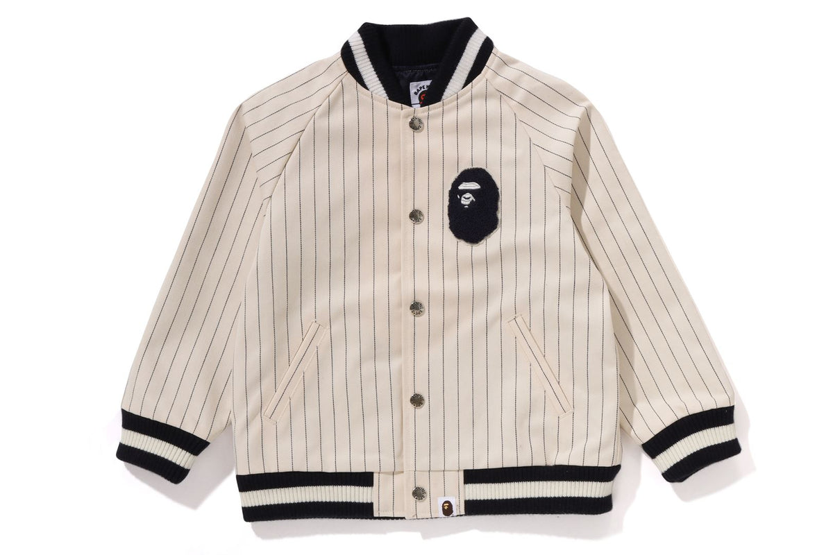 STRIPE STADIUM COTTON JACKET