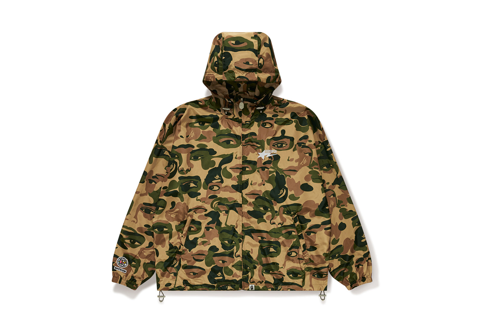 A BATHING APE® BAPE X Kidsuper Camo Lightweight Jacket | Bape