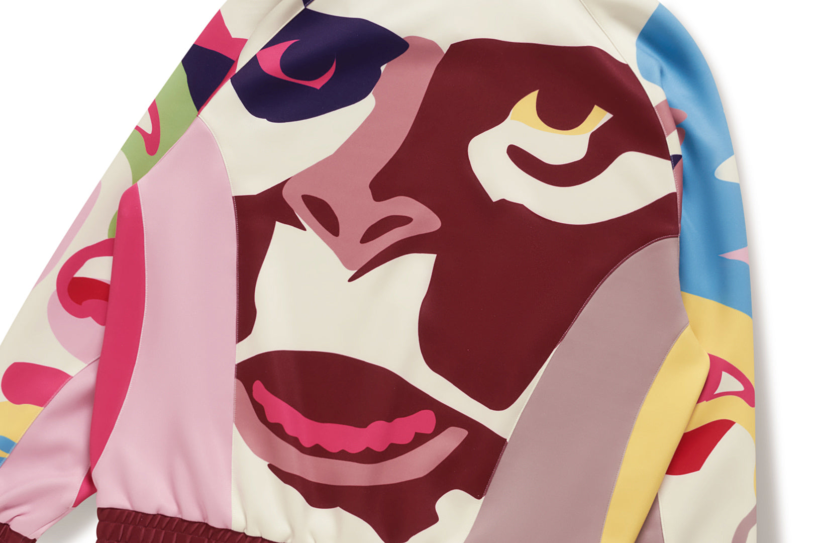 A BATHING APE® BAPE X Kidsuper Patchwork Track Jacket | Bape