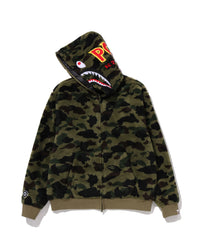1ST CAMO 2ND SHARK BOA HOODIE JACKET