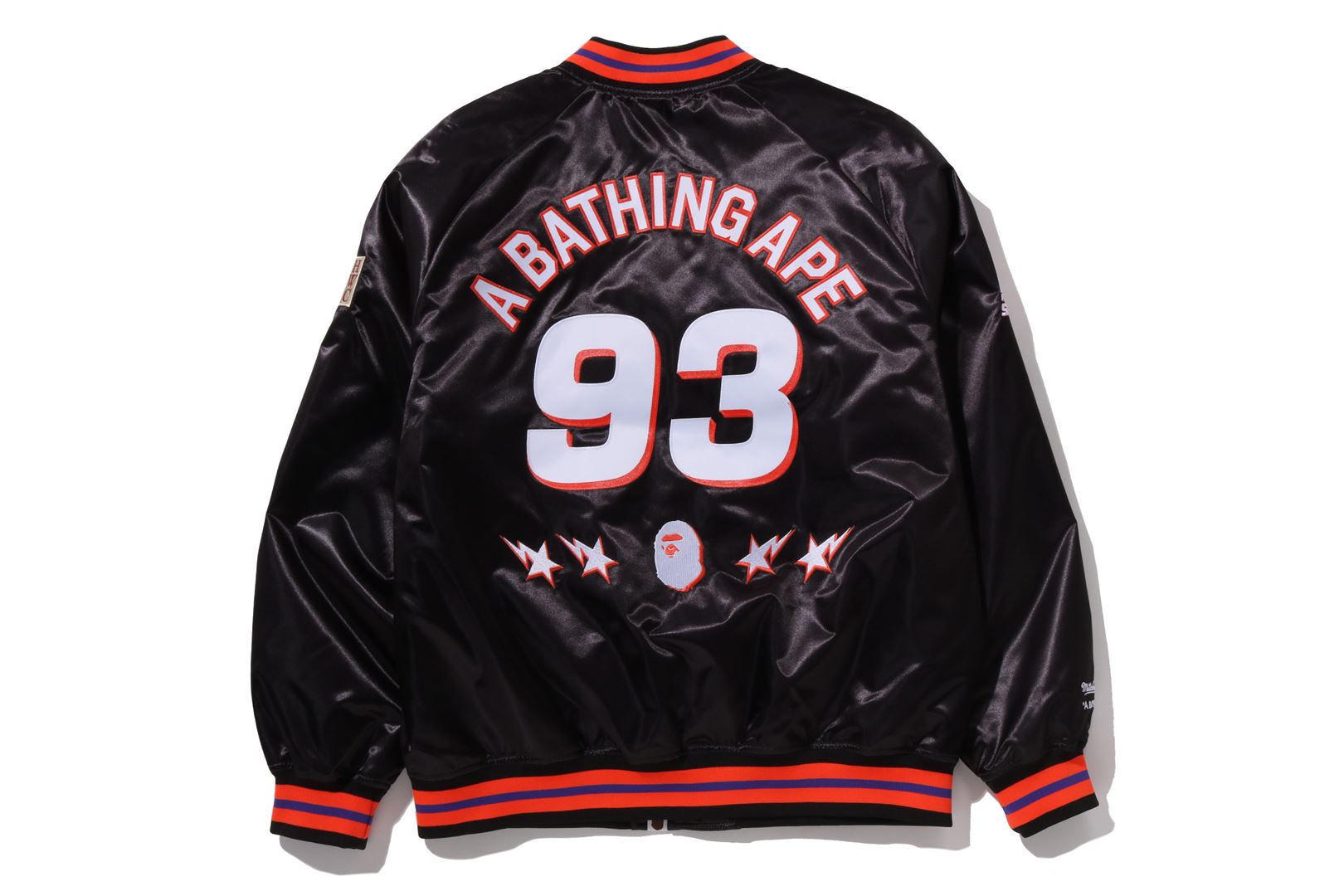 A BATHING APE® BAPE X M&N NBA - Phoenix Suns Satin Jacket | Bape