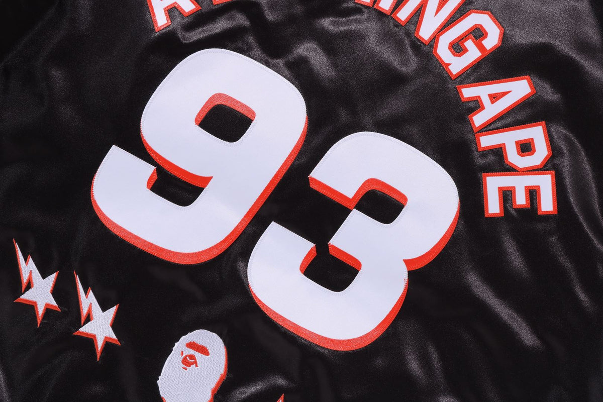 BAPE X M&N NBA - PHOENIX SUNS SATIN JACKET