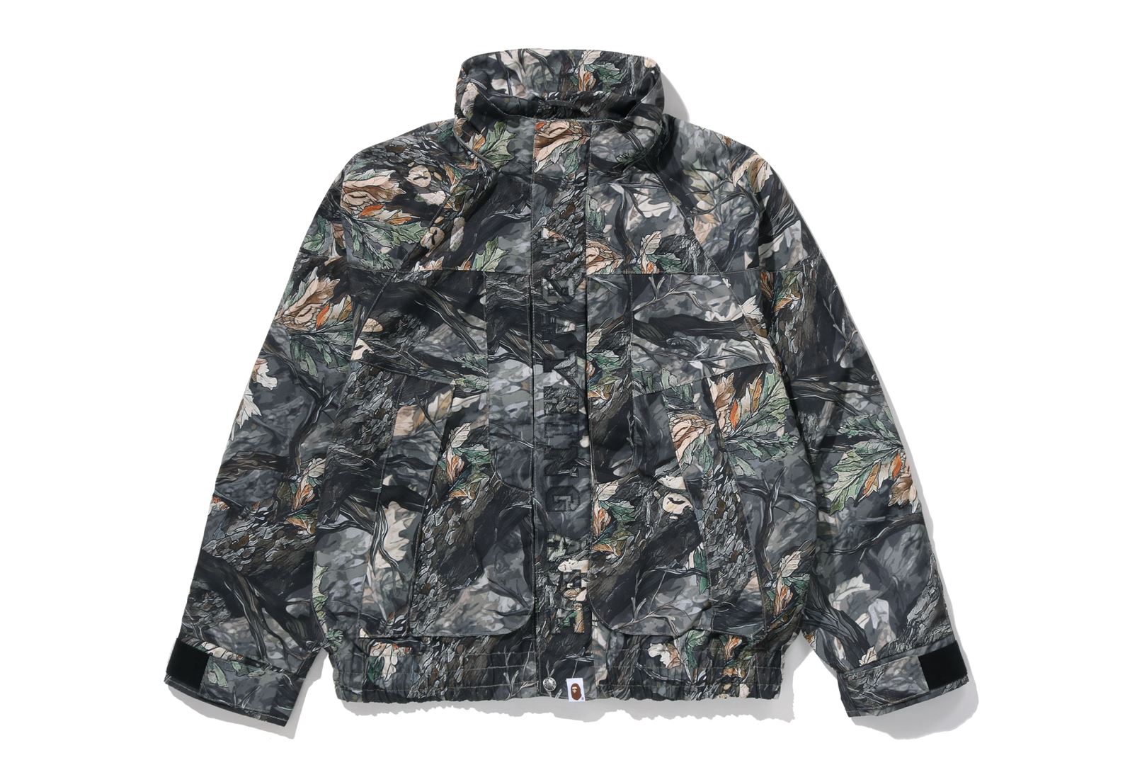 A BATHING APE® Tree Edge Camo Hooded Snowboard Jacket | Bape