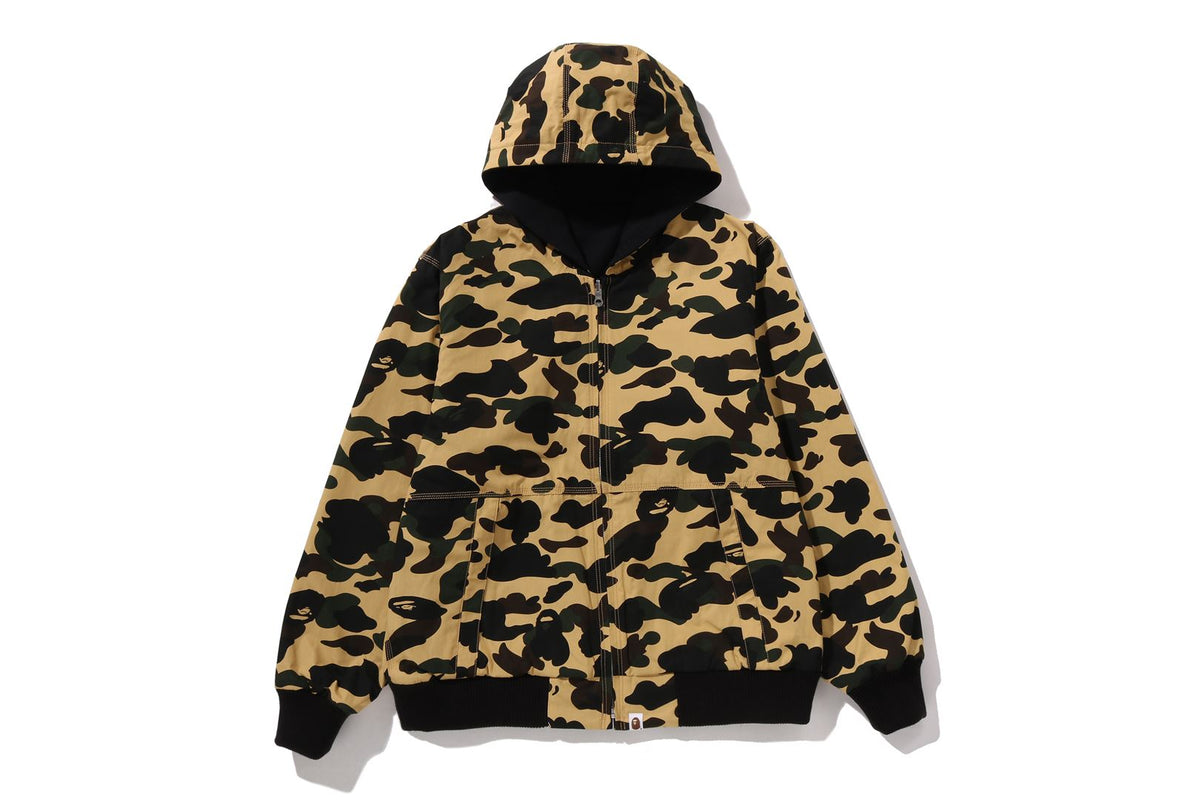 1ST CAMO REVERSIBLE ZIP HOODIE