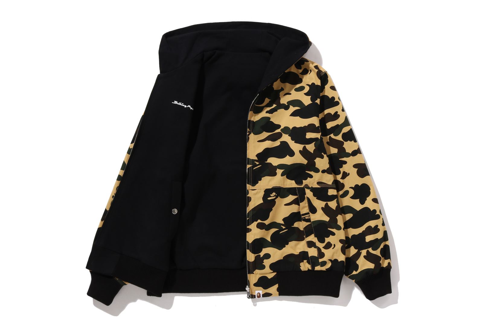 A BATHING APE® 1st Camo Reversible Zip Hoodie Jacket | Bape