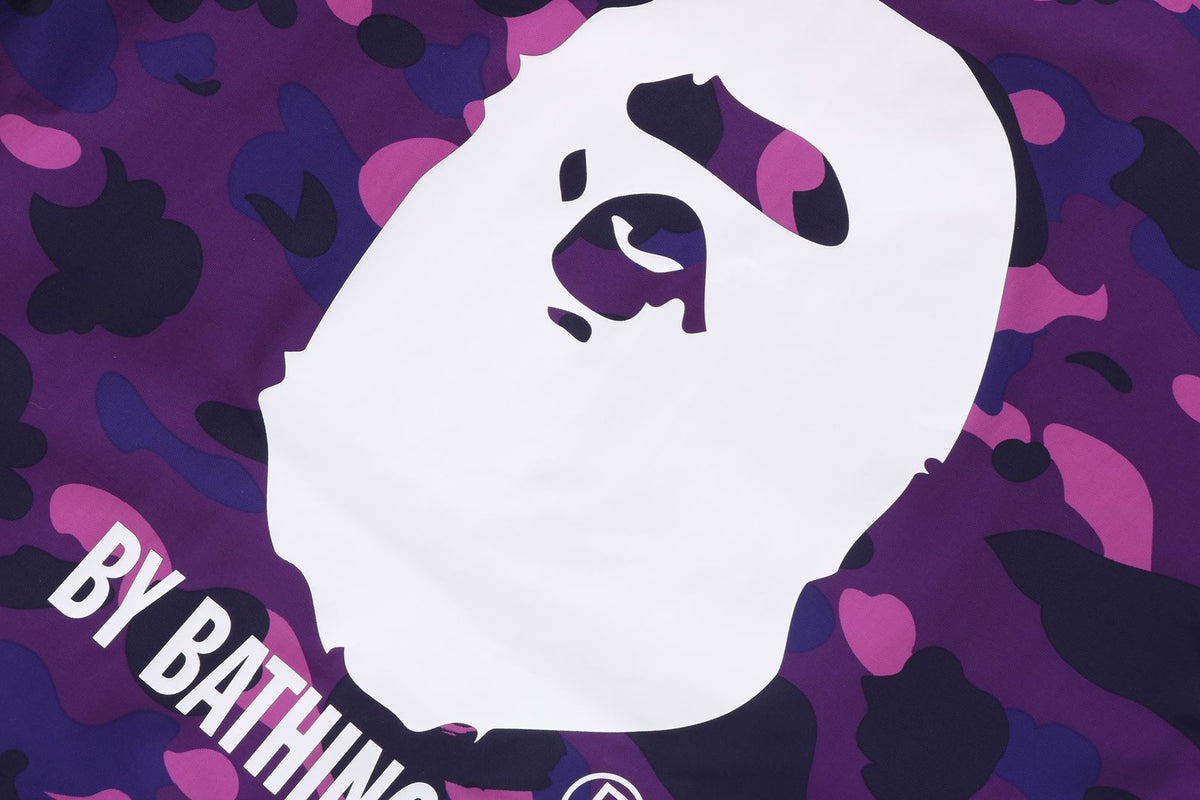 COLOR CAMO COACH JACKET