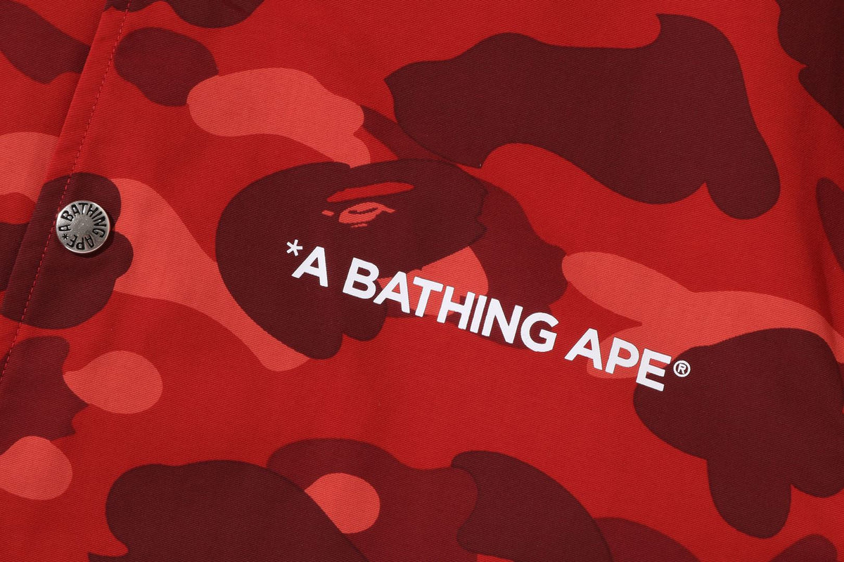 COLOR CAMO COACH JACKET