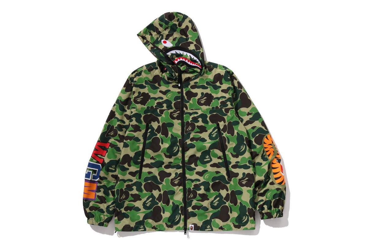 ABC CAMO SHARK HOODIE JACKET