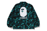 COLOR CAMO COACH JACKET