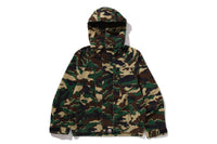 GLITCH WOODLAND CAMO SHORT SNOWBOARD JACKET