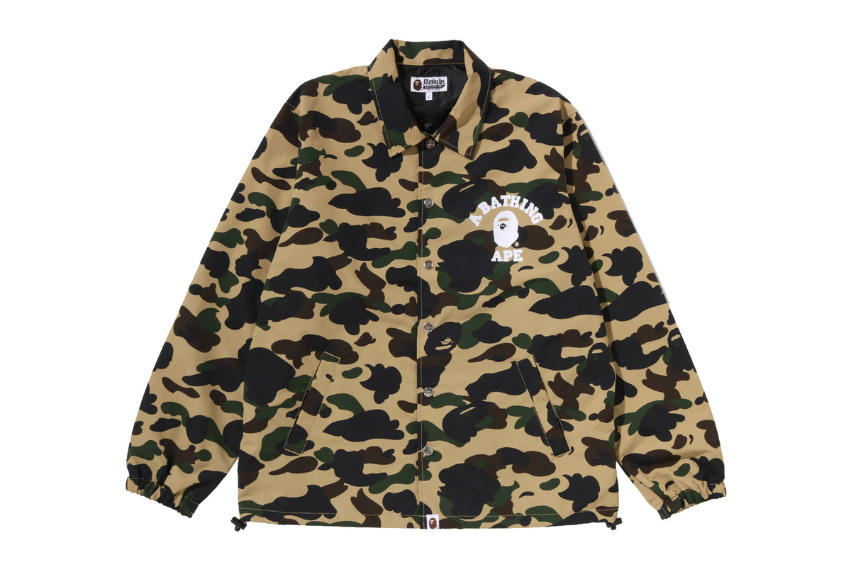 1ST CAMO COLLEGE COACH JACKET
