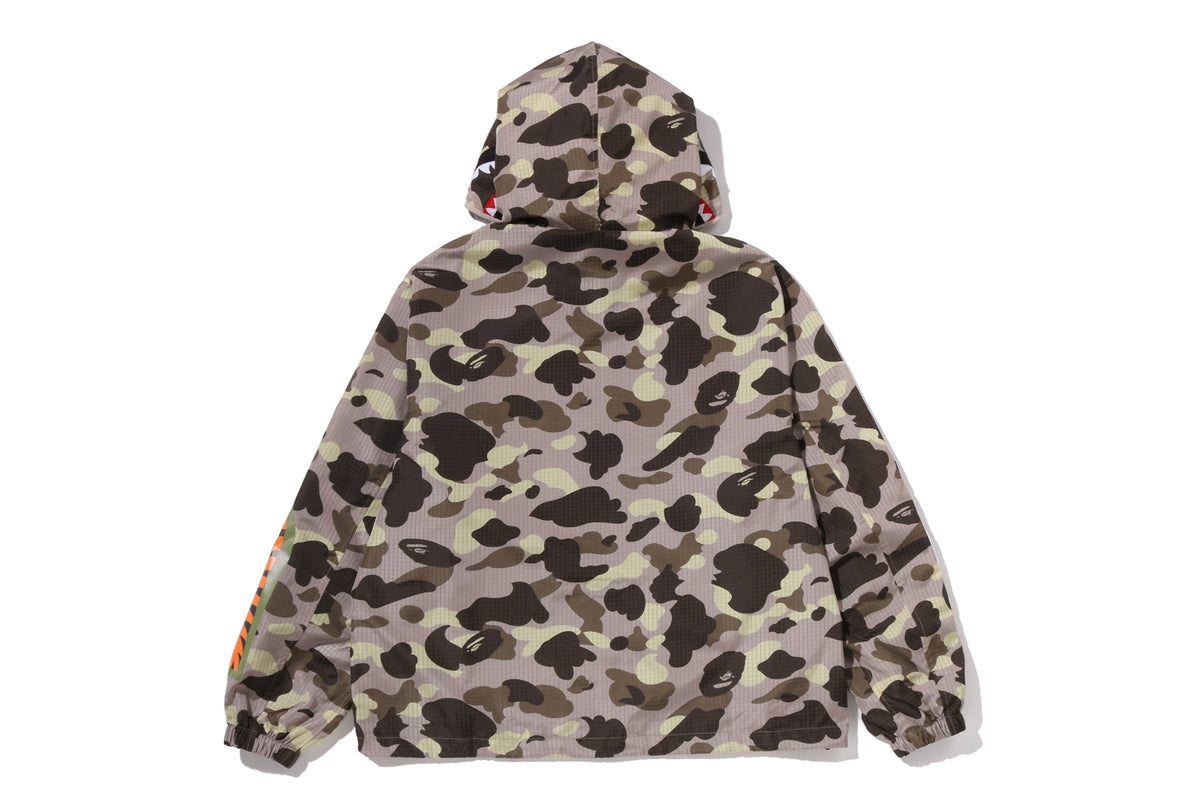 COLOR CAMO REFLECTIVE RIPSTOP SHARK FULL ZIP JACKET