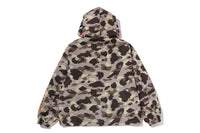 COLOR CAMO REFLECTIVE RIPSTOP SHARK FULL ZIP JACKET
